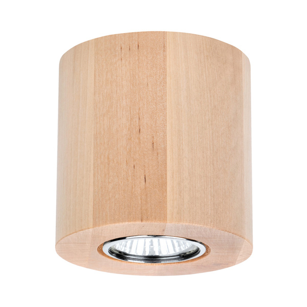 Wooddream Round Lampa Sufitowa Incl.1xLED GU10 5W Brzoza