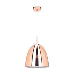 Mads Pendant Lamp 1xE27 Max.60W Copper Metal/Transparent PVC Cable 1621113