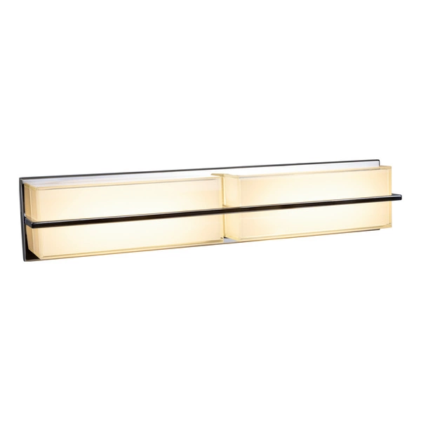 Sally Wall Lamp Incl. LED Integrated 1600lm 3000K 20W Chrome Metal/White Glass 3470128