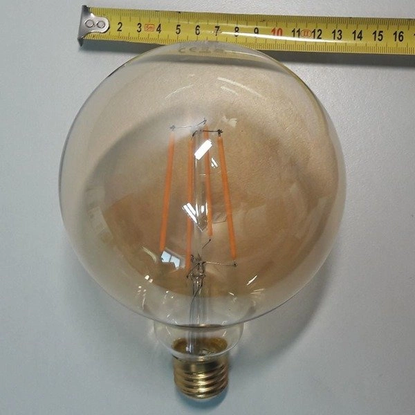 FILAMENT LED bulb E27 7W warm 2700K GLOBE sphere G125