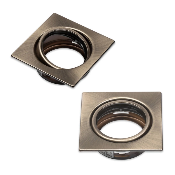 Cristaldream Zestaw opraw typu Downlight 3xGU10 Max.50W Patyna Metal 23050311