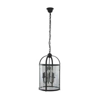 Lampa wisząca BELLONA śr. 36cm E14 | czarny 9800604