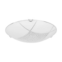 Carolina Ceiling Lamp 1xLED Integrated 1650lm 2700K 18W White Metal/White-Transparent Glass 4594102