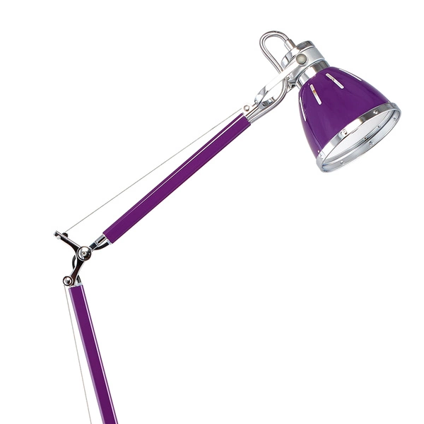 Jerona Floor Lamp 1xE27 Max.40W Purple Metal/Chrome Metal 7051114