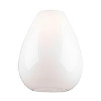 Piro Pendant Lamp 1xE27 Max.60W Oiled Oak/Transparent PVC Cable/White Glass 9824074