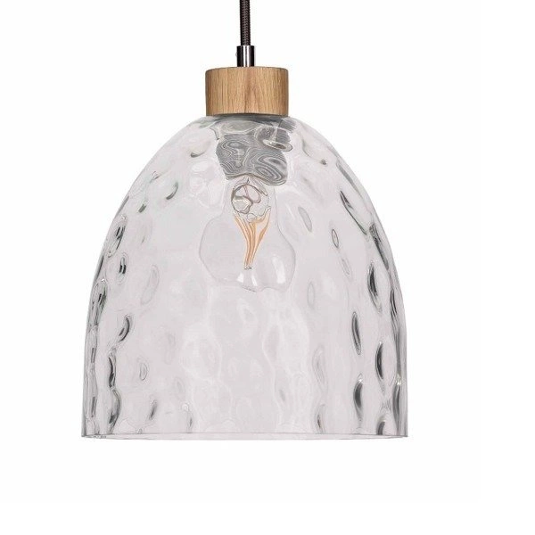 Lampa wisząca AURA przeźroczysta 30cm 1458170