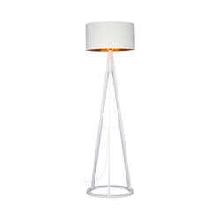 Victoria Floor Lamp 1xE27 Max.60W White/White-Copper/White 6432802