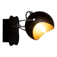 Kana Wall Lamp 1xG9 Max.28W Black Metal/Gold Metal 2722104