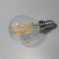Żarówka ozdobna FILAMENT LED E14 4W ciepła 3000K kulka G45