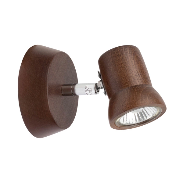 Venla Wall Lamp Incl. 1xLED GU10 5W Walnut Beech Wood 2434176