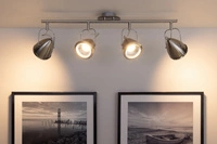 Oliver Ceiling Lamp Incl. 4xGU10 LED 5,5W Chrome Metal/Satin Metal 5109427