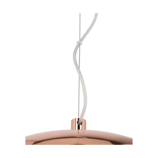 Mads Pendant Lamp 1xE27 Max.60W Copper Metal/Transparent PVC Cable 1632113