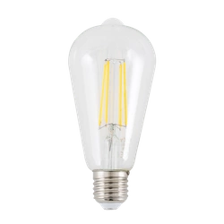 FILAMENT LED bulb E27 5W warm 1800K ST64 teardrop