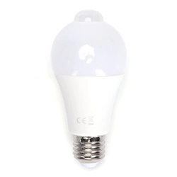 LED bulb E27 12W warm 3000K with motion sensor