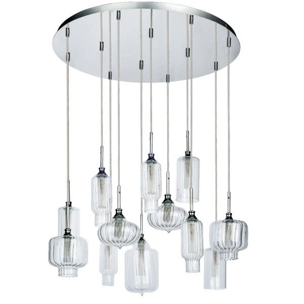 LARISSA XII pendant lamp transparent 65cm 1891228