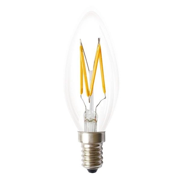 FILAMENT LED E14 3W warm 1800K C35 candle bulb