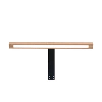 Lampa kinkiet łazienkowy montowany na szafkę, lustro AQUA VIVA Nadszafkowa LED 6W Czarny/Dąb Olejowany szer 40cm IP44 89411104