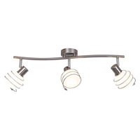 Lampa Sufitowa Daria 3xE14 Max.40W Metal Satynowy/Szkło Białe 2093327
