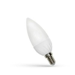 LED CANDLE E-14 230V 6W CW SPECTRUM +