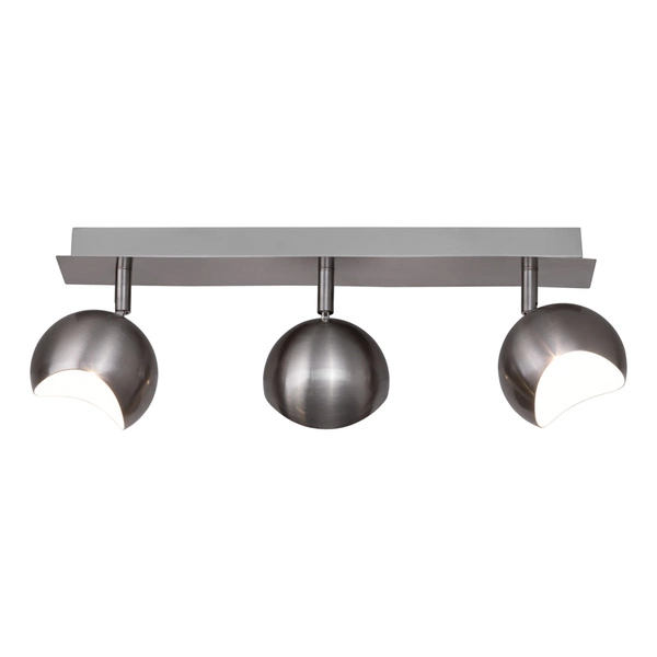 Lampa Sufitowa Kumi 3xG9 Maks. 28W Metal Satynowy/Biały Metal 2720327