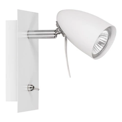 Ian Wall Lamp 1xGU10 Max.35W White Metal/Chrome Metal 2736102