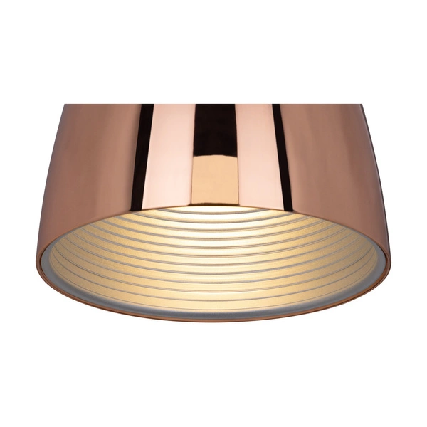 Mads Pendant Lamp 1xE27 Max.60W Copper Metal/Transparent PVC Cable 1621113