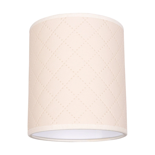 Lampshade Cylinder E27 H20 Cream Fabric A0971