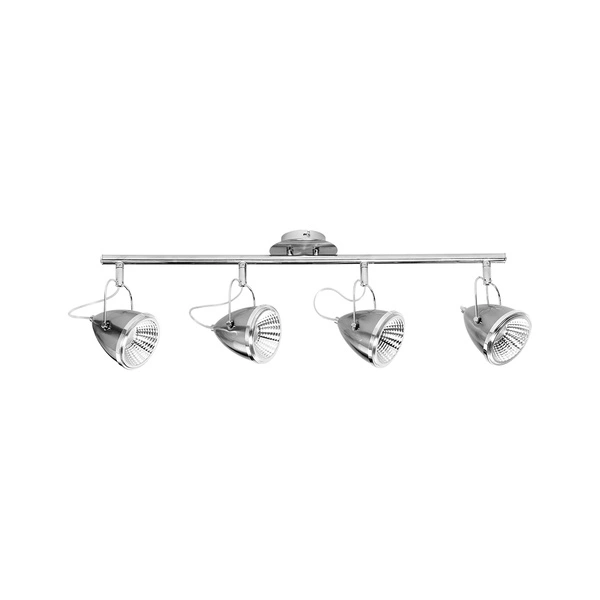 Oliver Ceiling Lamp Incl. 4xGU10 LED 5,5W Chrome Metal/Satin Metal 5109427