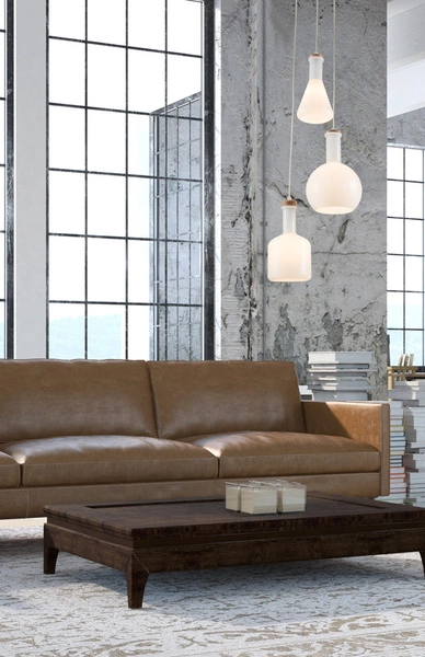 Bottles Pendant Lamp 1xE27 Max.60W Chrome Metal/White Fabric Cable/White Glass 1148102