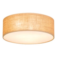 Jute Ceiling Lamp 3xE27 Max.25W White/Beige 47923802
