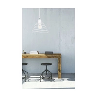 Lampa Wisząca Komet 1xE27 Max.60W Chromowany Metal/Biały Metal/Biały Kabel PCV 1854102