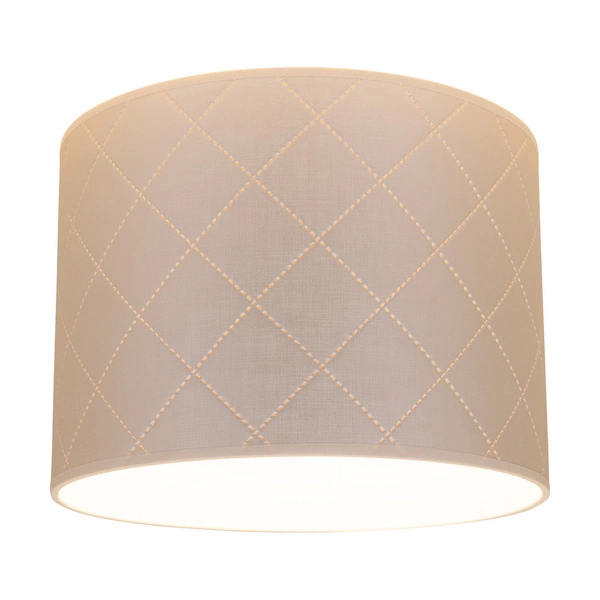 Lampshade Cylinder E27 H30 Pearl Synthetic Fabric A0933