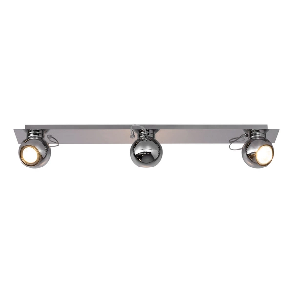 Sergio Ceiling Lamp Incl. 3xGU10 Max.50W Chrome Metal 2585328