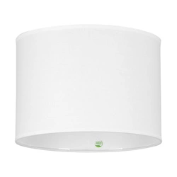 Lampshade Cylinder E27 H30 White Cotton with ECO Foil A0817