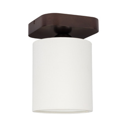 Jenta Ceiling Lamp 1xE27 Max.25W Walnut/White