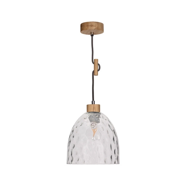 Lampa wisząca AURA przeźroczysta 30cm 1458170