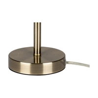 Podstawa lampy stołowej 1xE27 maks. 60W patynowany metal/przezroczysty przewód PVC 7240111B