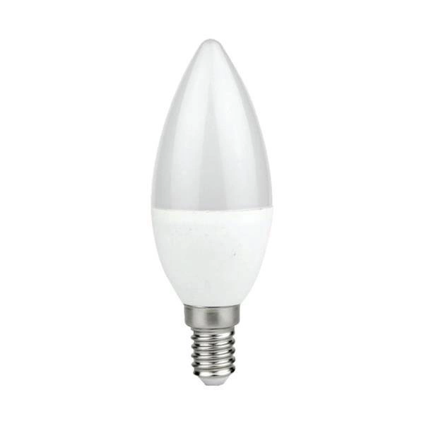 LED bulb 7W E14 C37 Candle warm color 3000K EKZA1915