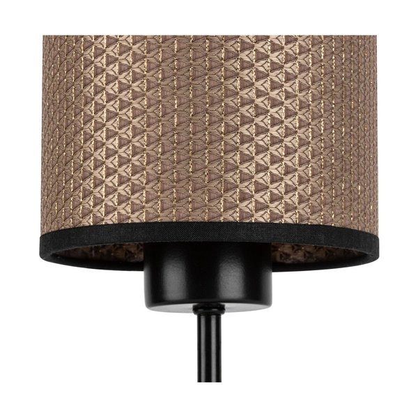 Benita Black Table Lamp 1xE27 Max.25W Oiled Oak/Black/Brown-Black-Gold 7017401011553