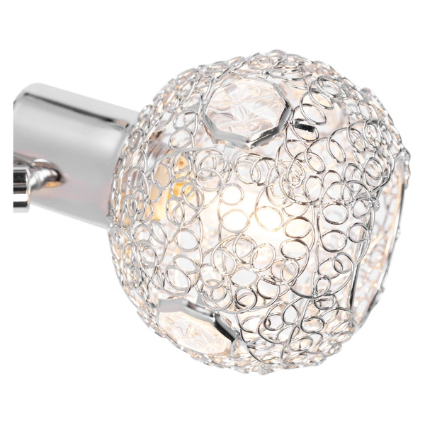 Lena Wall Lamp 1xG9 Max.28W Chrome Metal/Transparent Glass 2095128