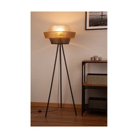 Nevoa Lampa Podłogowa 1xE27 Max.40W Czarny/Czarny-Złoty-Srebrny 12610104