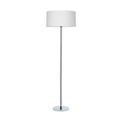 Leila Floor Lamp 1xE27 Max.60W Chrome Metal/Transparent PVC Cable/Multicolor Paper+PCV Shade with Crocodile pattern 6651028
