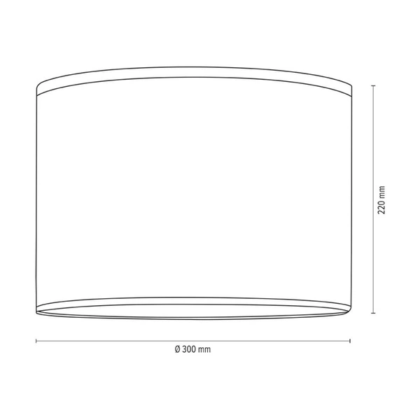 Lampshade Cylinder E27 H30 Gold Synthetic Fabric A0936