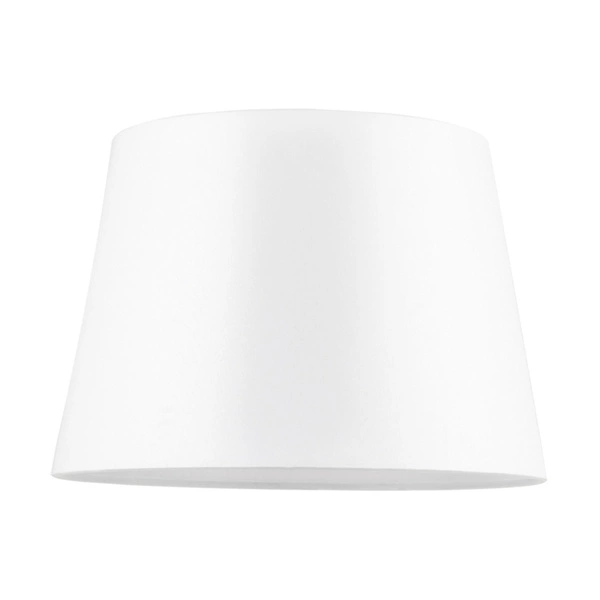 Lampa stołowa na statywie 1xE27 Max.40W Dąb olejowany/Przezroczysty kabel PVC/Abażur z białej tkaniny 6111074