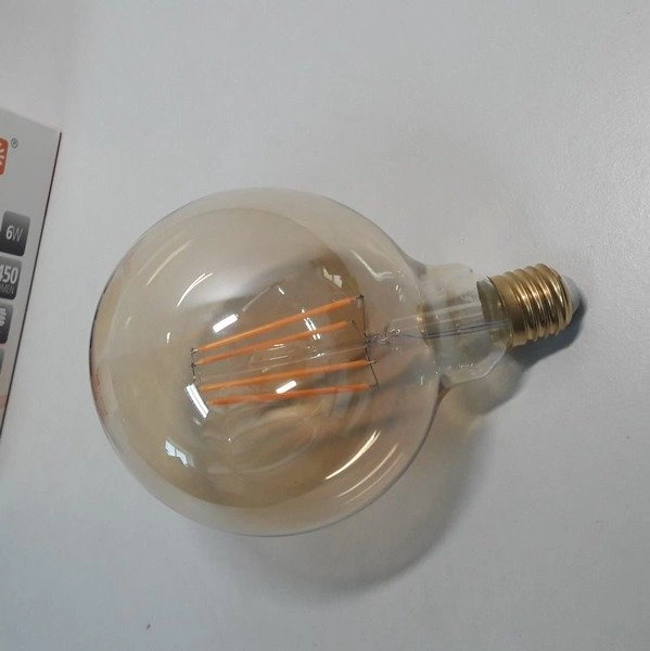 Żarówka FILAMENT LED E27 7W ciepła 2700K kula GLOBE G125