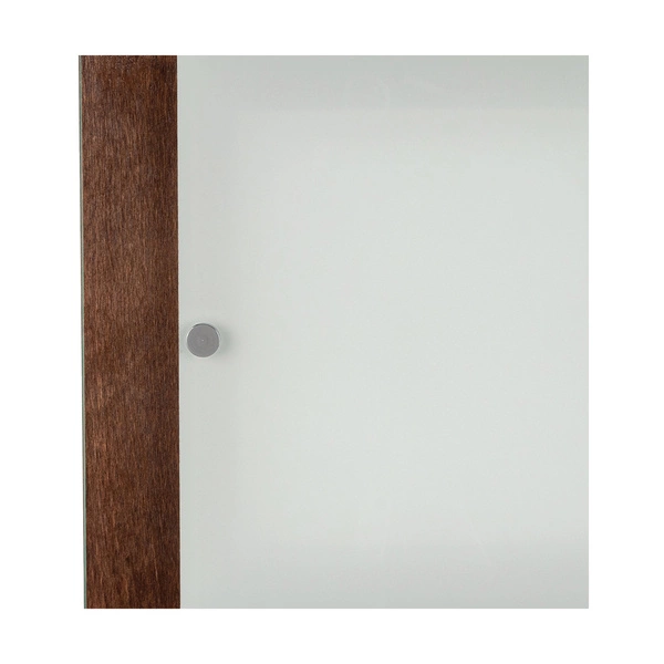 Finn Wall Lamp 1xLED Integrated 1200lm 2700K 14W Walnut Beech Wood/White-Transparent Glass 4022976
