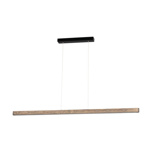 Forestier Pendant Lamp 1xLED 12V Integrated 16W Stained Pine Gray/Black 158217104