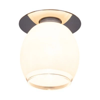 Cristaldream Ceiling Lamp Incl. 1xG9 Max.28W Chrome Metal/White Glass/Transparent Glass 5191001