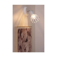 Megan Wall Lamp 1xE14 Max.40W White Metal 2743102