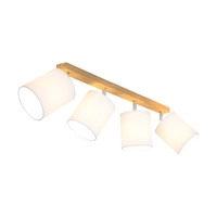 Aprillia Ceiling Lamp 4xE27 Max.25W Oiled Oak/White 56744474